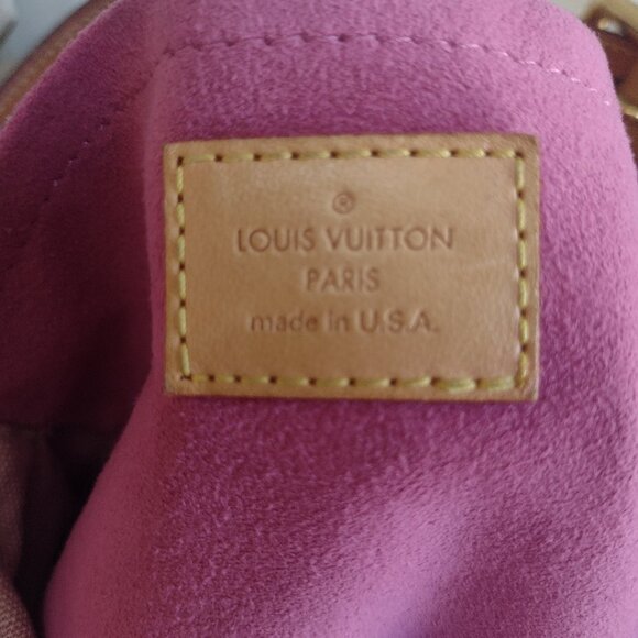 ๐๐๏ธCUTE Retired Rare Louis Vuitton Pink Denim Baggy PM๐๏ธ๐ - Picture 6 of 16